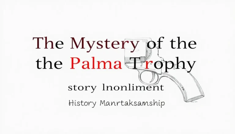 THE MYSTERY OF THE PALMA TROPHY: HISTORY AND MARKSMANSHIP